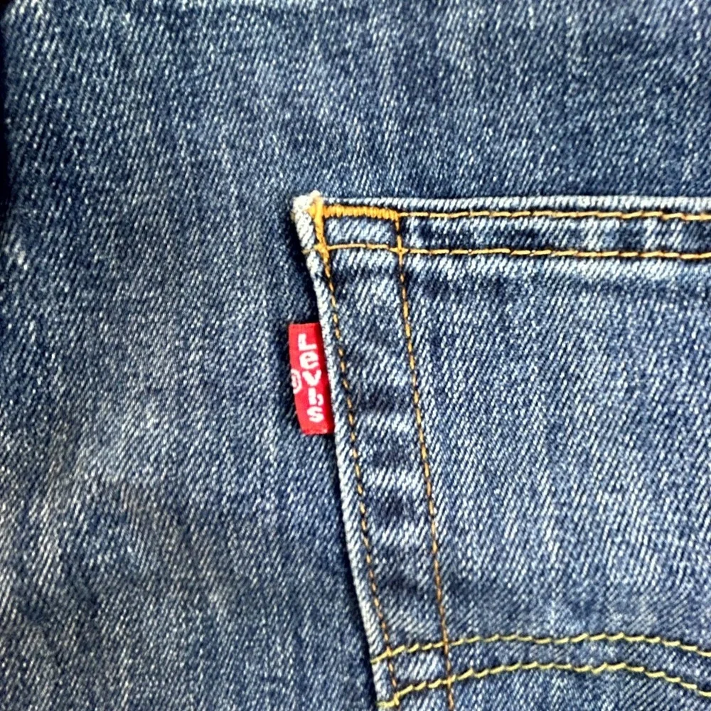Levis 502 Jeans Mens 38x30 Blue Denim‎ Cotton Stretch All Season Tech Taper Fit